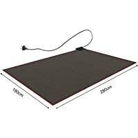 Los mejores  - Cravog Base de alfombra calefactable de 180 x 280 cm- negro